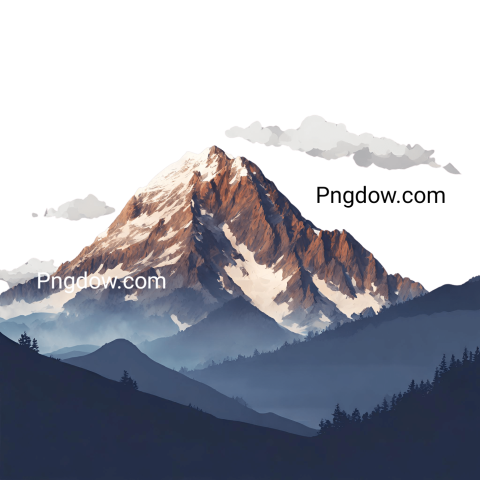 Mountain PNG transparent background