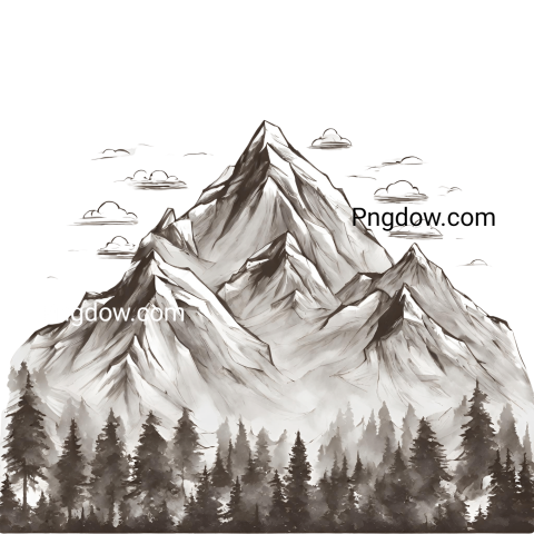 Mountain PNG for commercial use