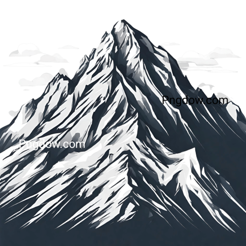 Stunning Mountain PNG Image with Transparent Background   Downloaded