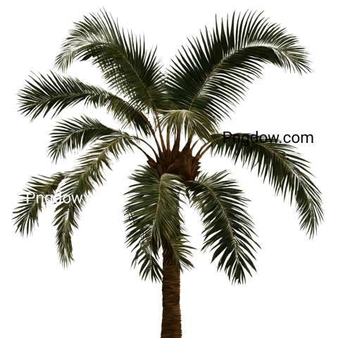 Stunning Palm Tree PNG Image with Transparent Background   Download Now