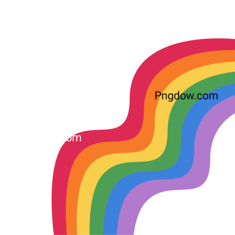 Exclusive Rainbow PNG Image with Transparent Background   Download Now!