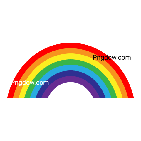 Stunning Rainbow PNG Image with Transparent Background   Free Download