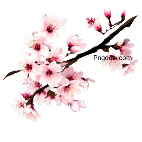Stunning Sakura PNG Image with Transparent Background   Download Now