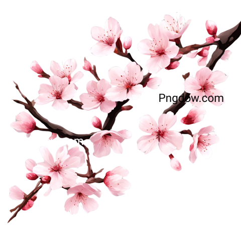 Exclusive Sakura PNG Image with Transparent Background   Download Now!