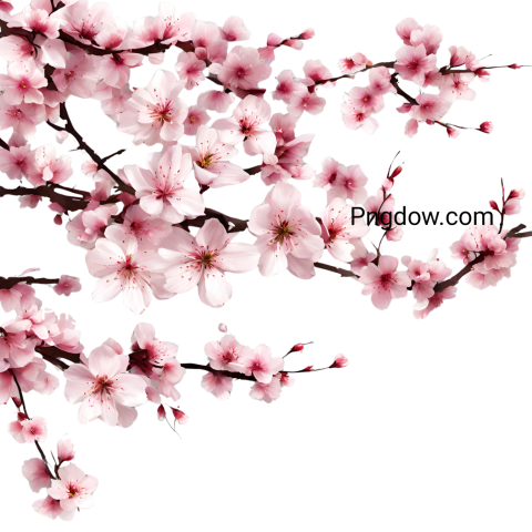 High Quality Sakura PNG Image with Transparent Background   Free Download