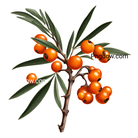 Sea buckthorn transparent background images for free