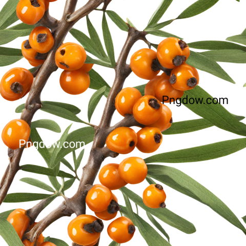 Sea buckthorn  PNG image for free download