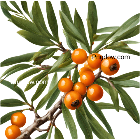 Sea buckthorn PNG image with transparent background Sea buckthorn PNG