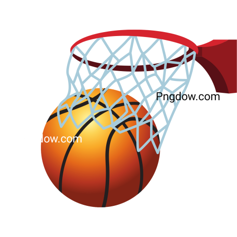 Ball Inside the Ring Basket, transparent background