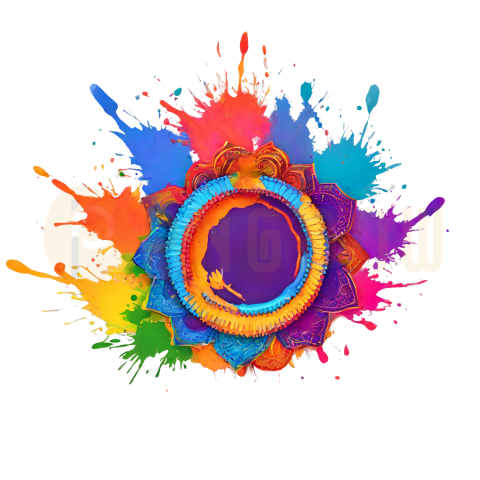 Indian Festival Holi Colors, Png images