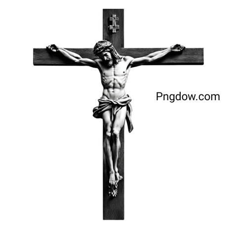 Good Friday Cross with Transparent Background, Your Perfect Design Element