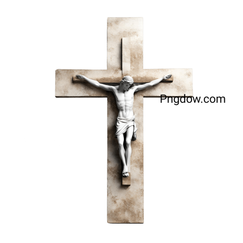 3D Jesus on Crucifix Christian symbol Illustration (5)