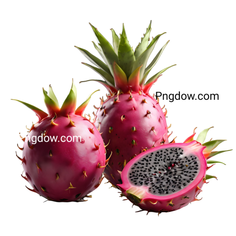 High Quality Pitaya PNG Images with Transparent Background for Your Projects