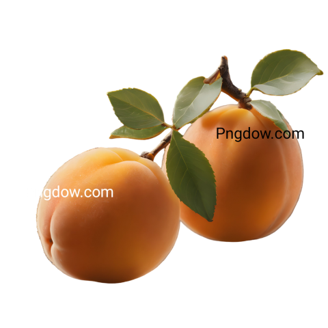 Stunning Apricots PNG Image with Transparent Background for Versatile Use