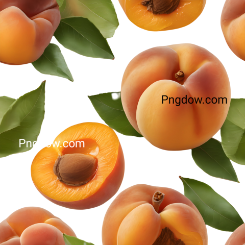 Apricots PNG image with transparent background, edelweis