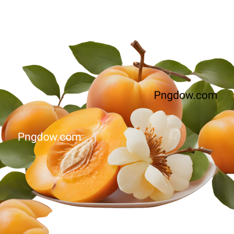 Apricots PNG image for free