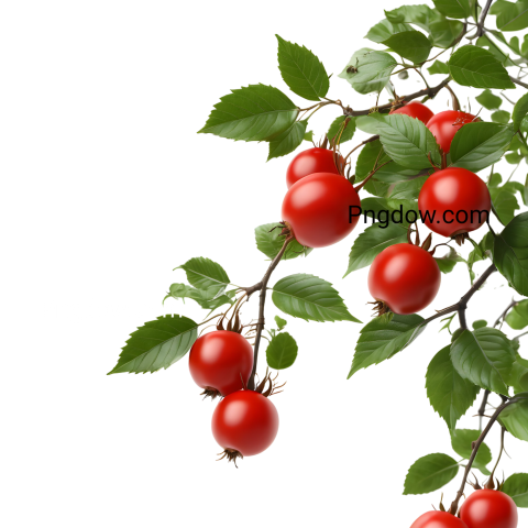 High Quality Rose hip PNG Image with Transparent Background for Versatile Use