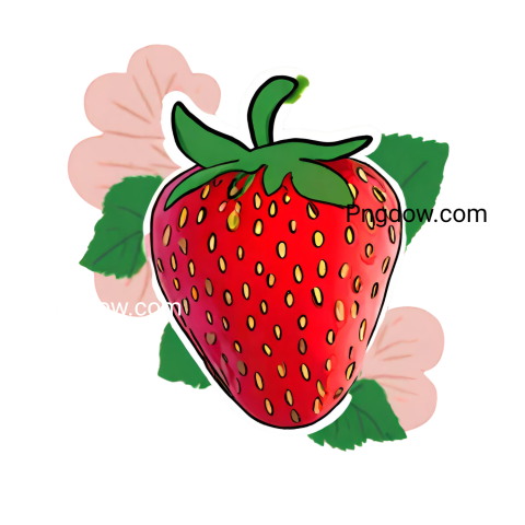 strawberry png cartoon image