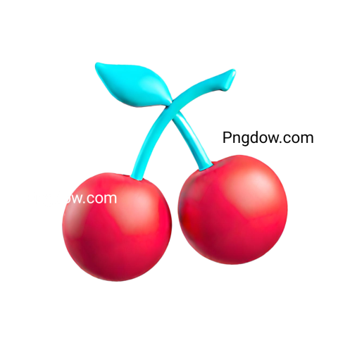3D Cherry PNG image