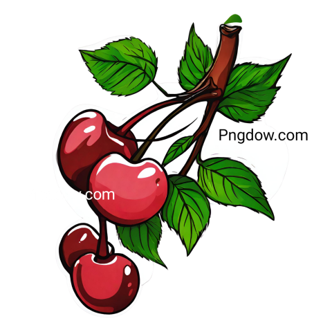 Cherry PNG stickers