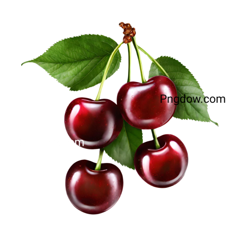 What are the common uses of Cherry illustrations in graphic design