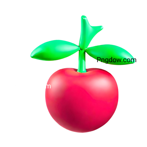 3D Cherry PNG