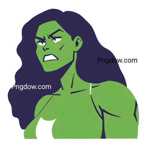 Unleash Your Inner Hero: She-Hulk Sticker PNG Designs to Elevate Your Collection
