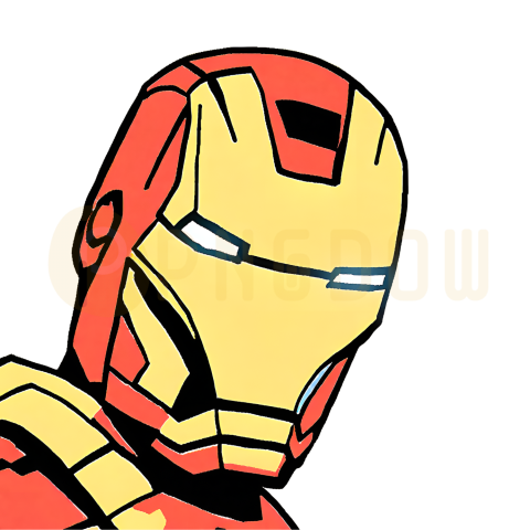 The Ultimate Collection of Iron Man PNG Cartoon Images