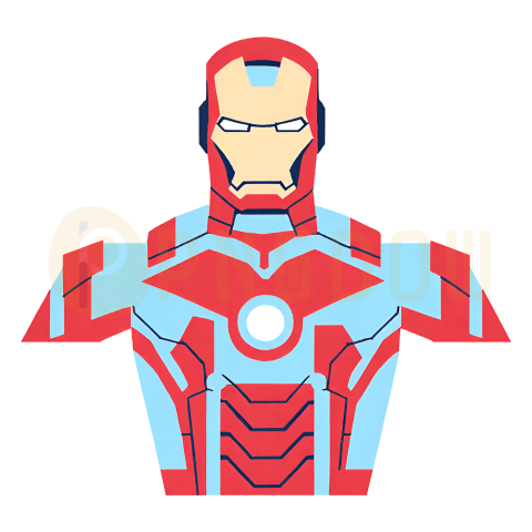 Power Up Your Projects: Must-Have Iron Man Cartoon Png for Every Fan