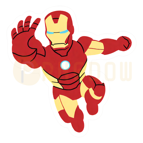 Iron Man Fans Rejoice: The Coolest PNG Stickers for Your Collection