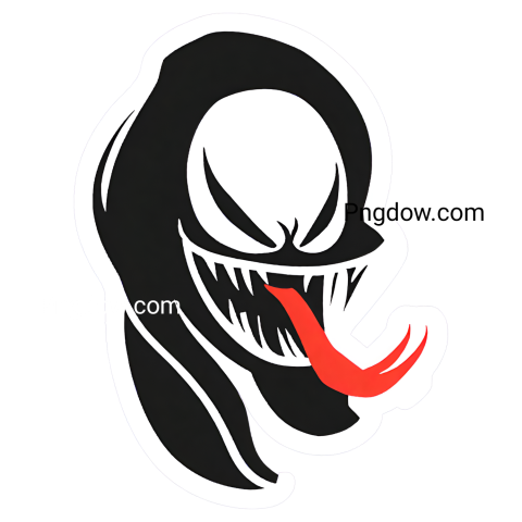 Venom Sticker PNGs: Dive into the Dark Side of Decal Art