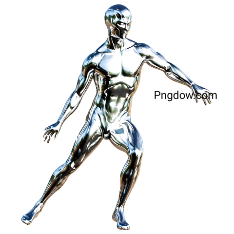 From the Waves to Your Screen: The Coolest Silver Surfer Clipart PNGs