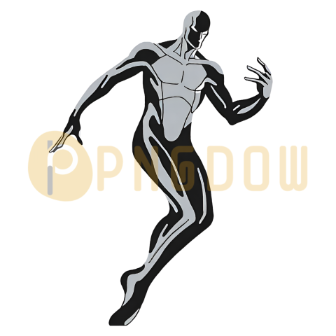 Dive into the World of Silver Surfer with These Free PNG Images!