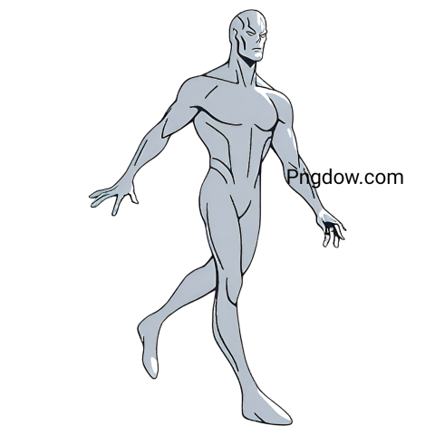 Unleash the Power of the Silver Surfer: PNG Images for Marvel Fans