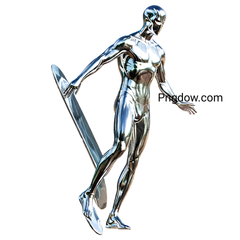 Unleash the Cosmic Power: Top Silver Surfer PNG Images for Designers