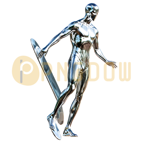 Unleash the Cosmic Power: Top Silver Surfer PNG Images for Designers