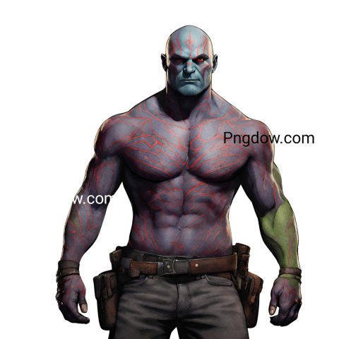 Design Inspiration: Top Drax PNG Images for Marvel Fans and Graphic Designers