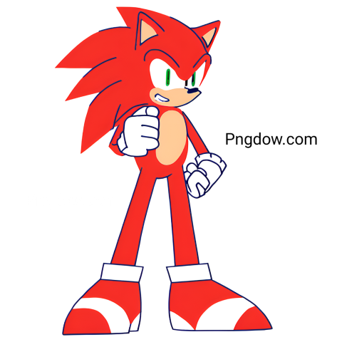 cartoon Sonic PNG