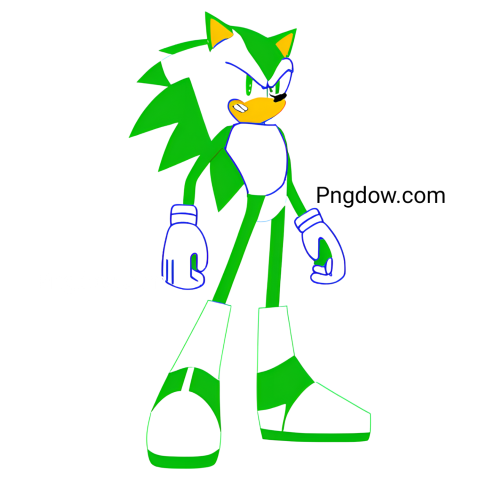 Sonic green PNG