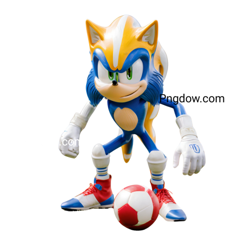 Sonic football PNG