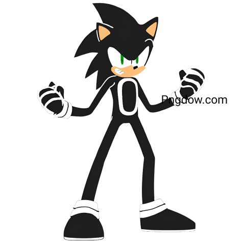 The Ultimate Collection, Download Free Black Sonic Cartoon PNGs Now