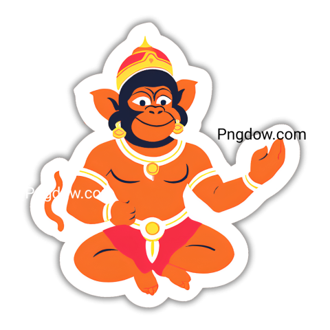 clipart Sticker hanuman png