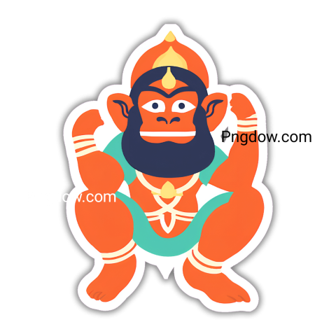 clipart Sticker hanuman png images
