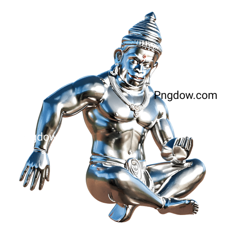 clipart silver hanuman png free