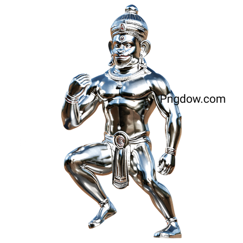 clipart silver hanuman png for free