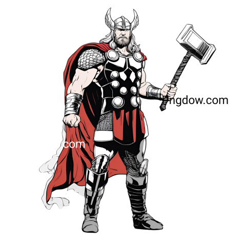 clipart thor png, thor png cartoon, vector, images - Photo #20271 ...