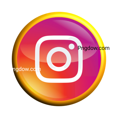 instagram logo png 3d