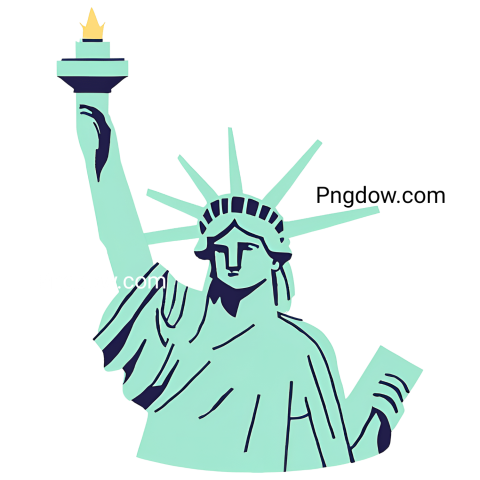statue of liberty png transparent background