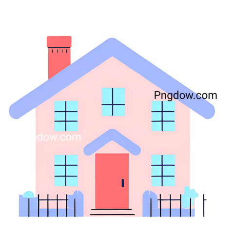 popular house PNG images