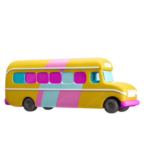 Pink bus PNG image - Photo #21782 - Pngdow - Millions of Transparent ...